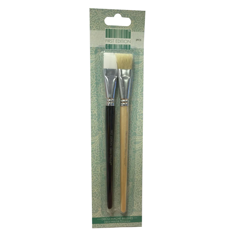 First Edition® Deco Mache / Decoupage Brush Set (2 pcs)
