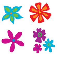 Sizzix™ Small Sizzlits® Die Pack - Flower Set #3 by Emily Humble™ (38-8027)