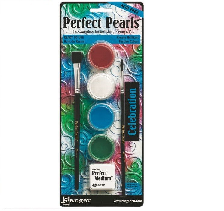 Perfect Pearls by Ranger™ - Complete Embellishing Pigment Kit, Celebrations