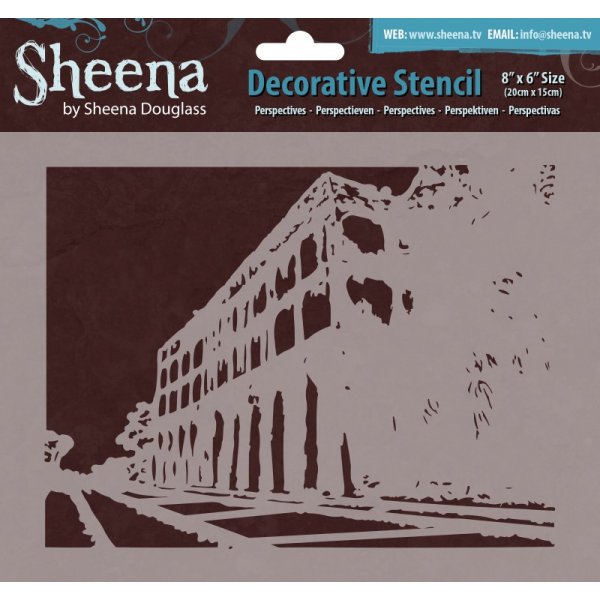 Sheena Douglass Decorative Stencil - Perspectives