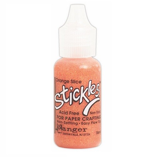 Stickles Glitter Glue - Orange Slice