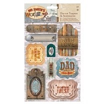 Papermania® Mr Smith's Workshop Collection - A5 Die-Cut Sentiments (2pk)