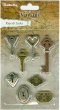 Crafts Too Ltd® Vintage Selection, Keys & Locks 8pcs