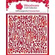 Woodware® Craft Collection - 6 x 6 Stencil Template, Stencil - Wiggles