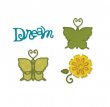 Sizzix™ Small Sizzlits® Die Pack - Butterfly Set #2 by Brenda Pinnick™