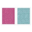 Sizzix® Textured Impressions™ Embossing Folder Set 2PK - Bohemian Lace by Rachael Bright™