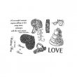 Creative Expressions™ Unmounted Rubber Stamp Set - Wedding Bliss