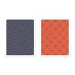 Sizzix® Textured Impressions™ Embossing Folder Set 2PK - Yuletide Boulevard by Basic Grey™