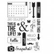 KAISERCRAFT™ Clear Stamp Collection - Captured Moments ''Calendar'