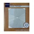 Presscut™ Metal Nesting Die Set - Plain Hexagons (3/5" - 8") - 23 PCS