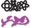 Tonic Studios® Embellishment Staples - Butterfly & Flowers (16pcs)