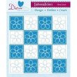 8in x 8in Embossalicious™ Embossing Folder by Crafter's Companion™ - Floral Stitch