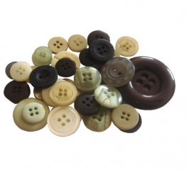 Crafts Too Ltd® Mixed Button Pack, Neutrals
