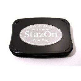 TSUKNEKO® StazOn™ Solvent Ink Pad - Dove Grey