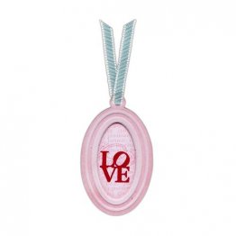 Sizzix® Small Embosslits® Die - Charm, Oval by Paula Pascual™