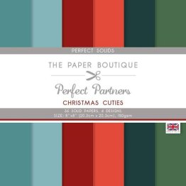 Creative Worlds of Crafts™ The Paper Boutique Perfect Partners 8 x 8 Paper Pad - Christmas Cuties