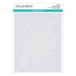 Spellbinders™ Stencil Set - Classic Christmas Collection, Christmas Florals