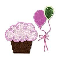 Framelits Die Set & Stamps 7PK - Balloons & Cupcakes by Stephanie Barnard