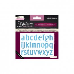 Die'sire™ Classiques, Only Words - Alphabet, Contemporary - 1 inch Lowercase