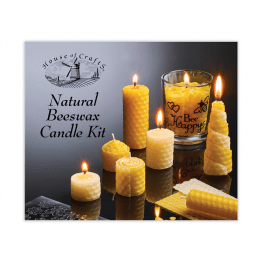 House of Crafts® Natural Beeswax Candle Kit