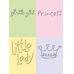 Cuttlebug® Embossing Folder Mini Set - Princess