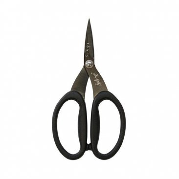 Tonic Studios® Non-Stick Micro Serrated Scissors by Tim Holtz