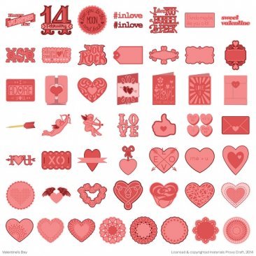 Cricut® Cartridge - Valentine's Day