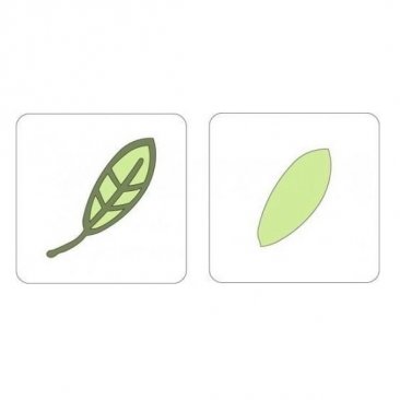 Cuttlebug® 2-step die - Spring Leaf #1