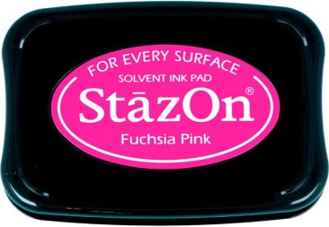 TSUKNEKO® StazOn™ Solvent Ink Pad - Fuchsia Pink
