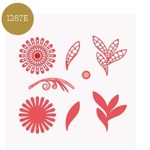 Tonic Studios®  Beautiful Blooms Die Set - Gerbera Daisy (8 pcs)