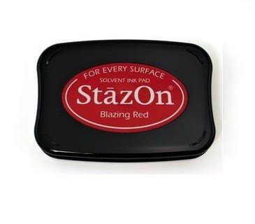 TSUKNEKO® StazOn™ Solvent Ink Pad - Blazing Red