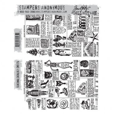 Tim Holtz® Cling Mounted Stamp Collection - Seasonal Catalog