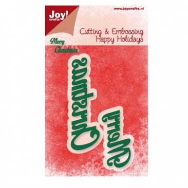 Joy Crafts Die - Merry Christmas