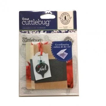 Cuttlebug® Embossing Folder & Die Set by Kirstie Allsopp - Snowflake Baubles
