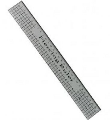 Creative Expressions® Clear Acrylic Piercing Ruler