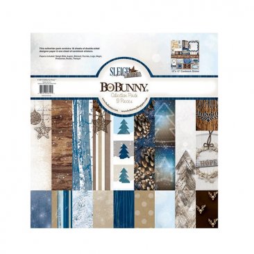 Bo♥Bunny® 12 x 12" Collection Pack - Sleigh Ride