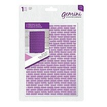 Crafter's Companion™ Gemini™ 5 x 7 Embossing Folder - House Brick