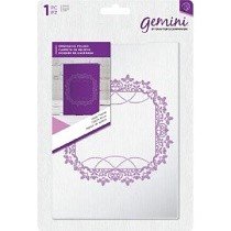 Crafter's Companion™ Gemini™ 5 x 7 Embossing Folder - Holly Frame