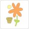 Cuttlebug® Single 2x2 Die - Flower Pot