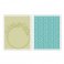 Sizzix® Textured Impressions™ Embossing Folder Set 2PK - Circle Frame & Rosemary by Basic Grey™