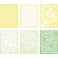 Creativ Company® A6 Cardboard Lace Pattern Pad (24 pcs) - Springtime