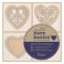 Papermania® Bare Basics Wooden Shapes (20pcs) - Filigree Hearts