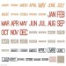 Cricut® Cartridge - Days & Dates