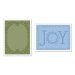 Sizzix® Textured Impressions™ Embossing Folder Set 2PK - Holiday Joy by Jen Long™
