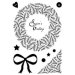 Woodware® Craft Collection - Twig Wreath Clear stamp