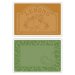 Sizzix® Textured Impressions™ Embossing Folder Set 2PK - Rooster Frame & Lemon Label by Jen Long™