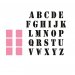 Marianne D® Collectables Die Set (w/Stamps) 2pk - Stencil Alphabet w/Monogram Seals