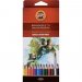 KOH-I-NOOR Mondeluz Water-Soluble Coloured Pencils Set (24 pcs)