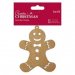 DoCrafts® Create Christmas Collection - Wooden Shape, Gingerbread Man