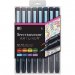 Spectrum Noir™ Artliner - Brights, Brush Tips (8 pcs)